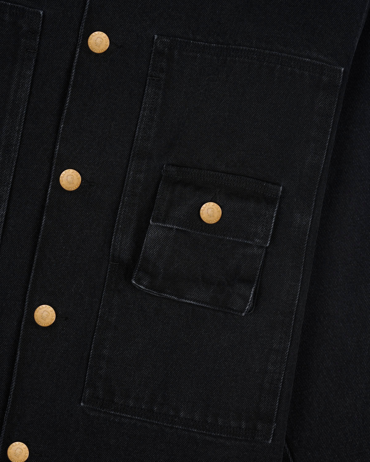 Denim 37 Work Shirt - Washed Black - 5
