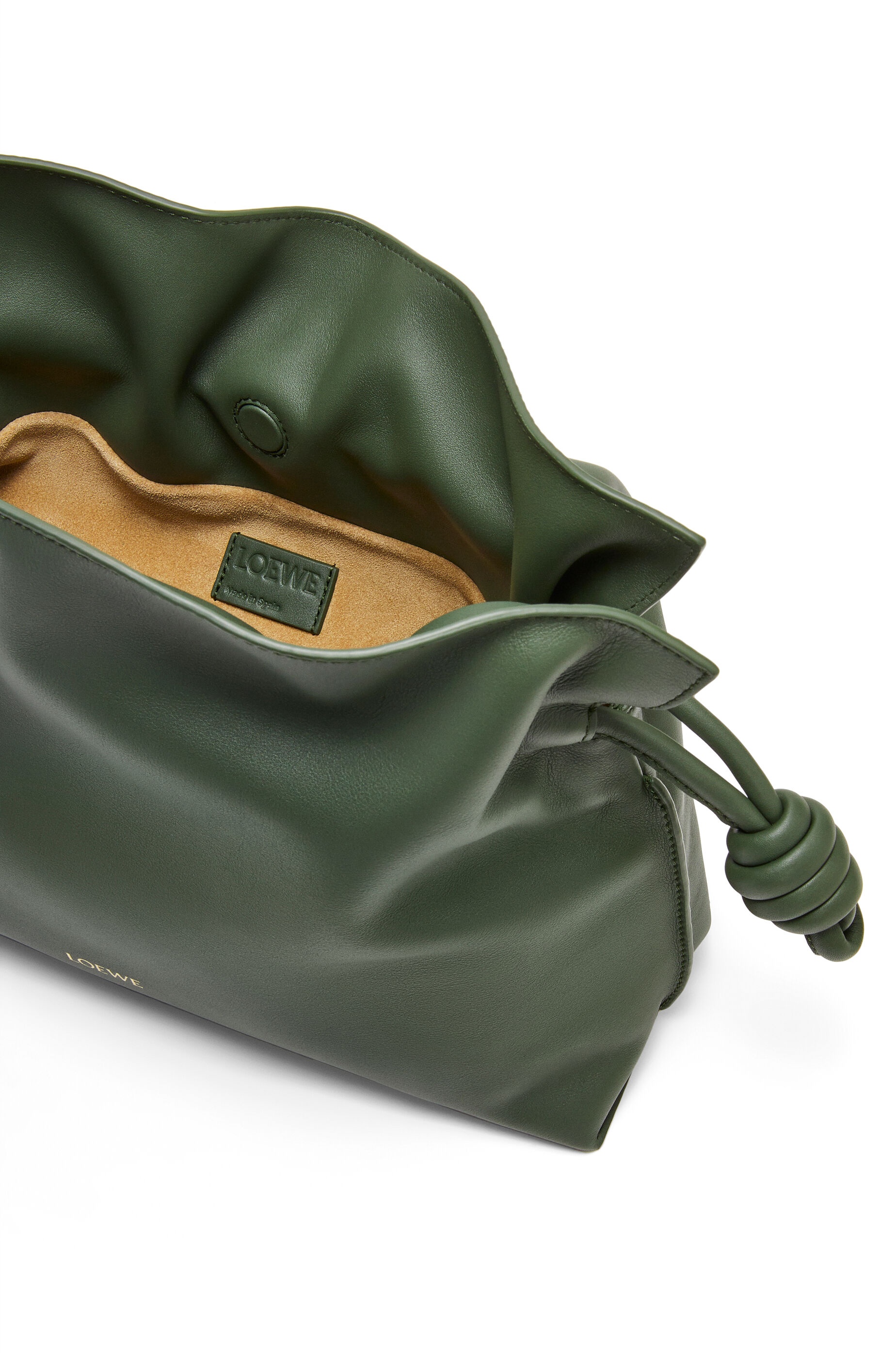 Flamenco clutch in nappa calfskin - 5