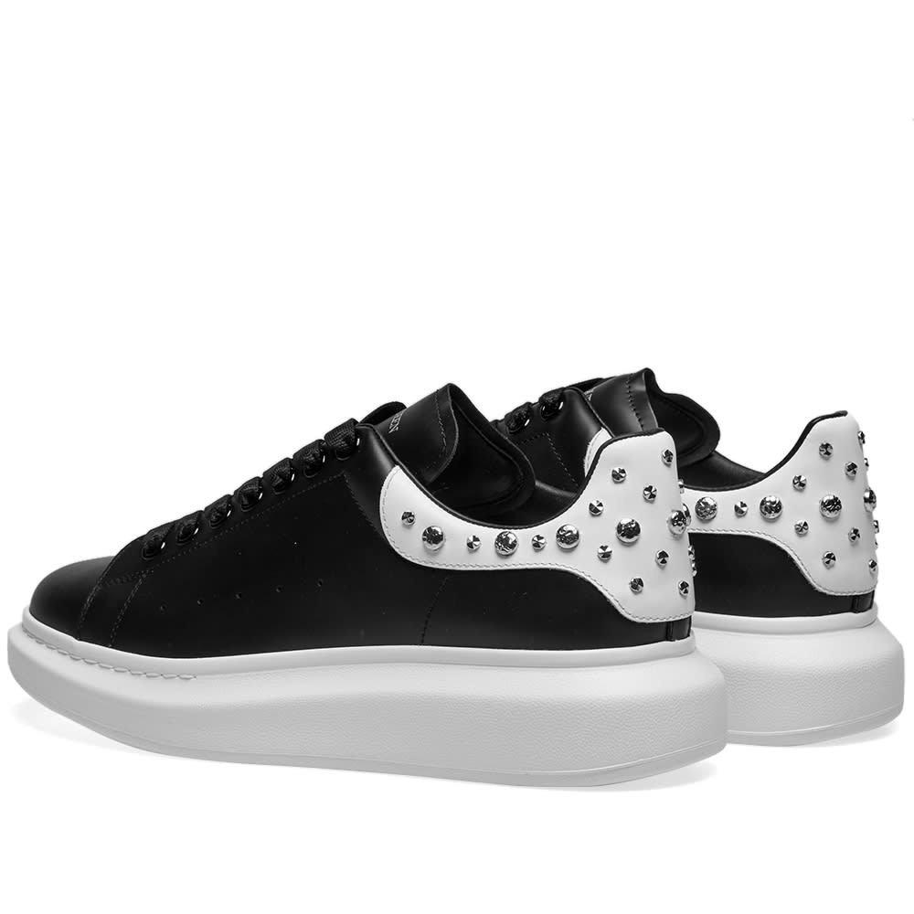 Alexander McQueen Studded Wedge Sole Sneaker - 4