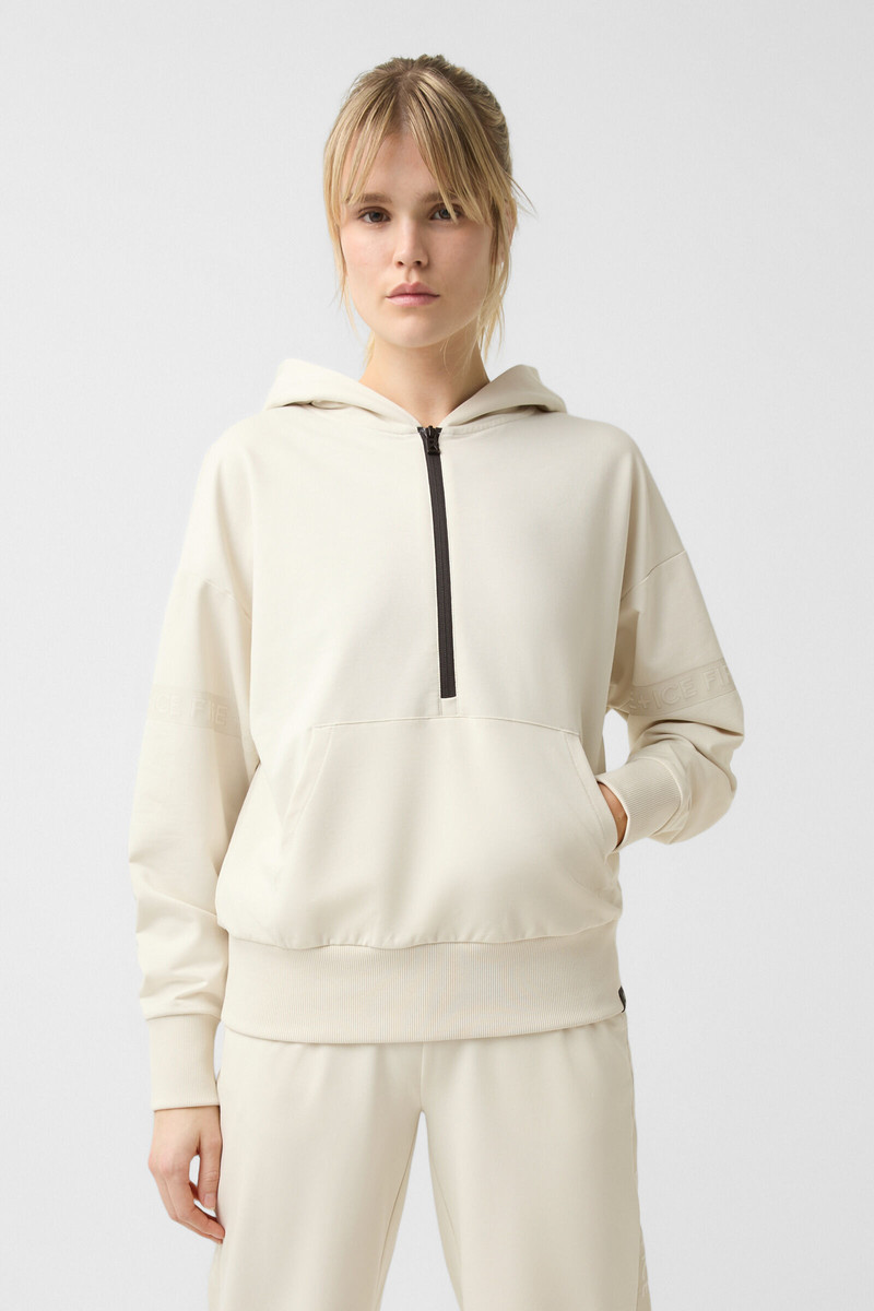 Hoodie Auri in Sand 2