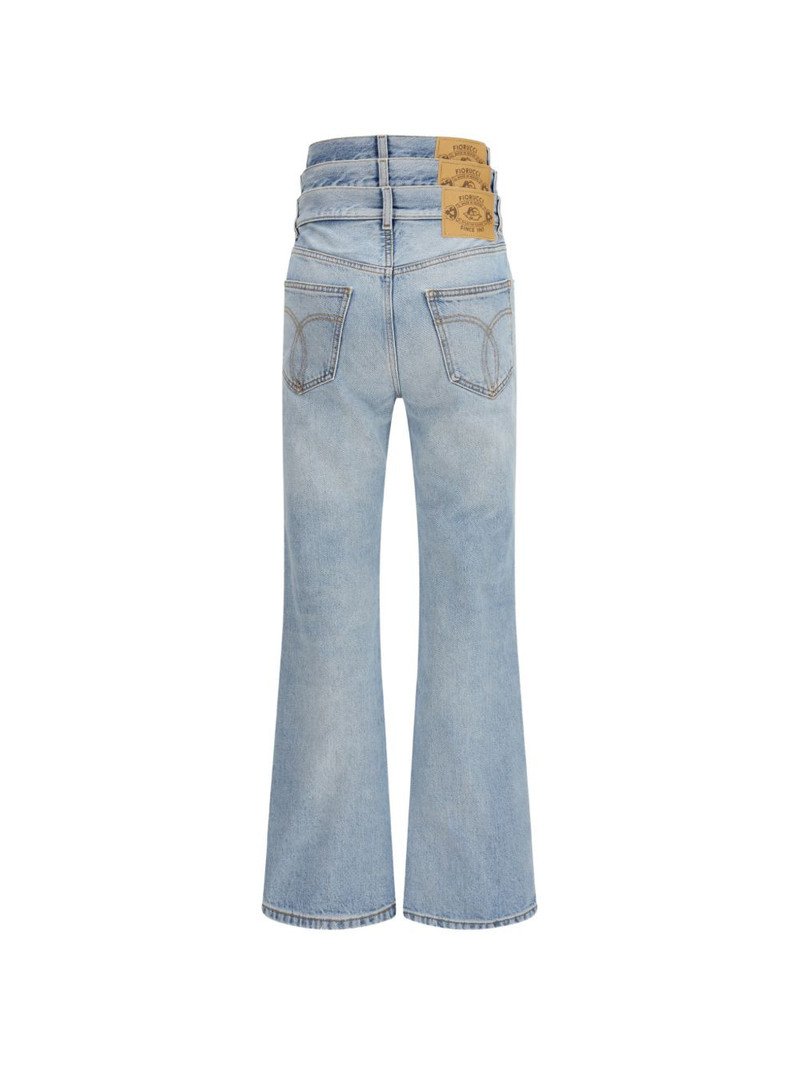 FIORUCCI triple-waistband flared jeans outlook