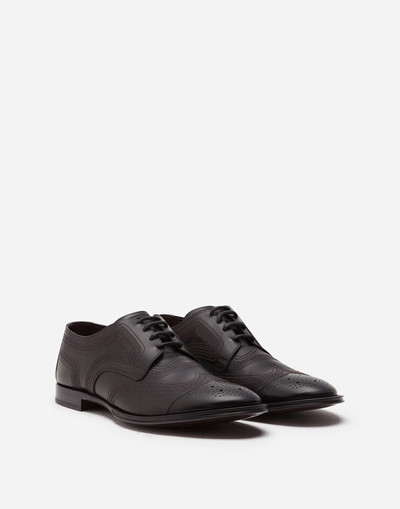 Dolce & Gabbana Brogue derby in michelangelo calfskin outlook