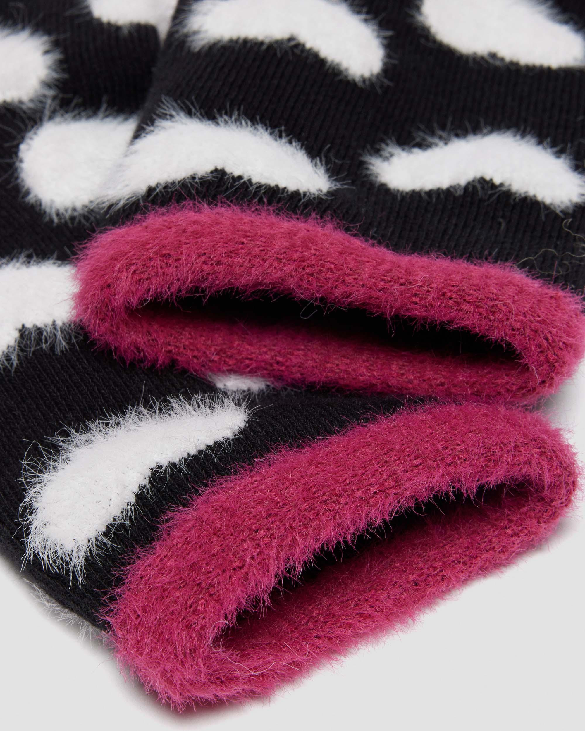FAUX FUR ORGANIC COTTON BLEND SOCKS ORGANIC COTTON BLEND SOCKS - 4
