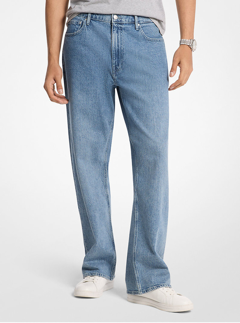 Arden Relaxed-Fit Stretch Denim Jeans 1
