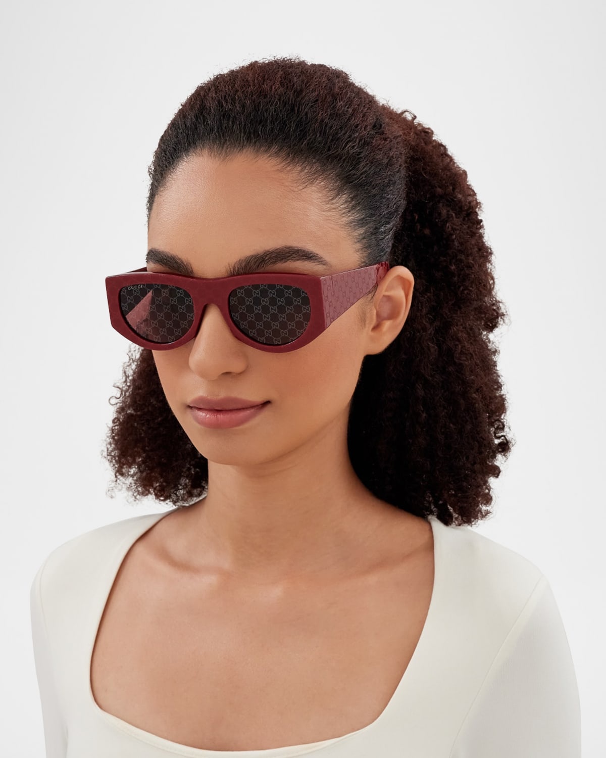 GG Monogram Acetate Sunglasses - 4