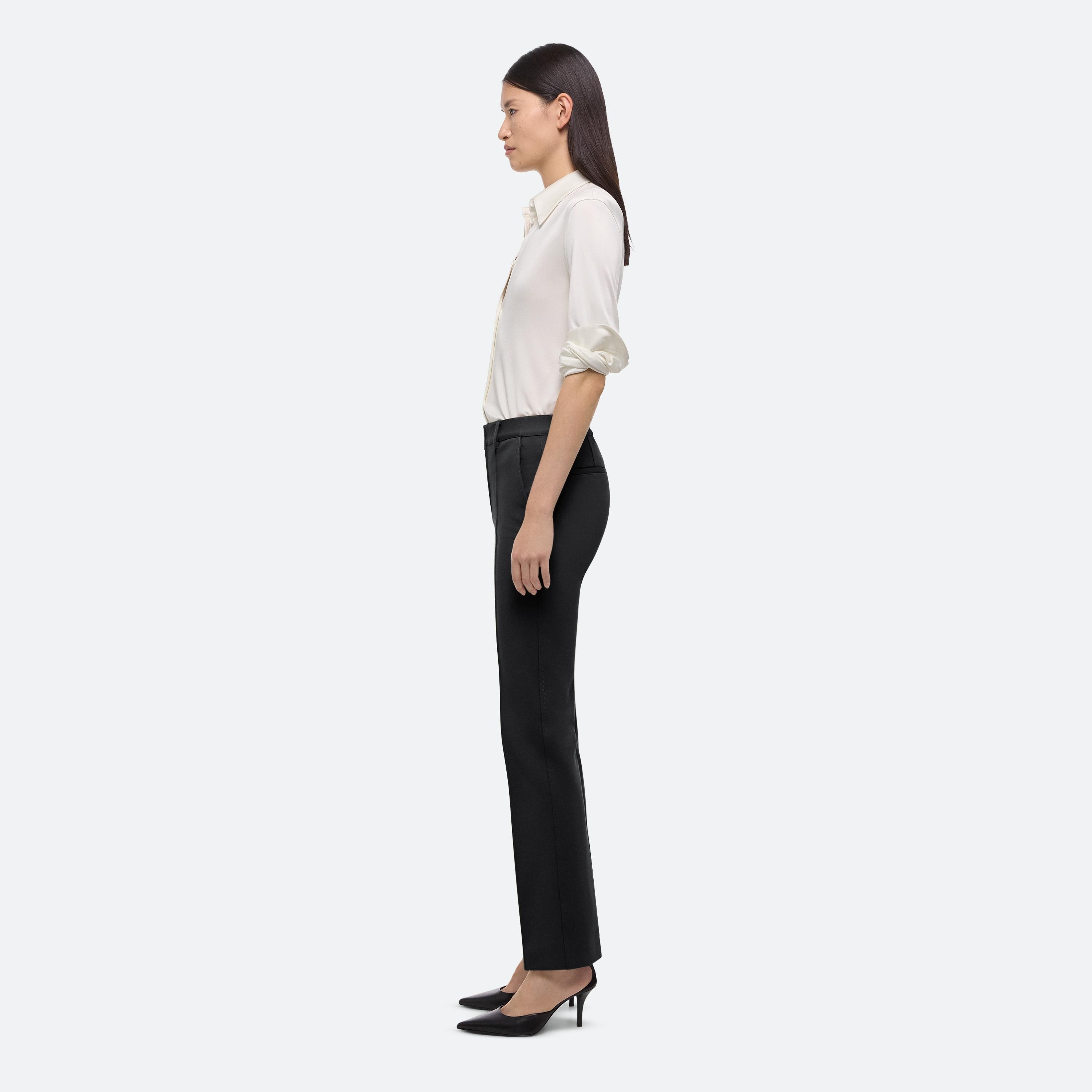SLIM ZIP PANTS - 4