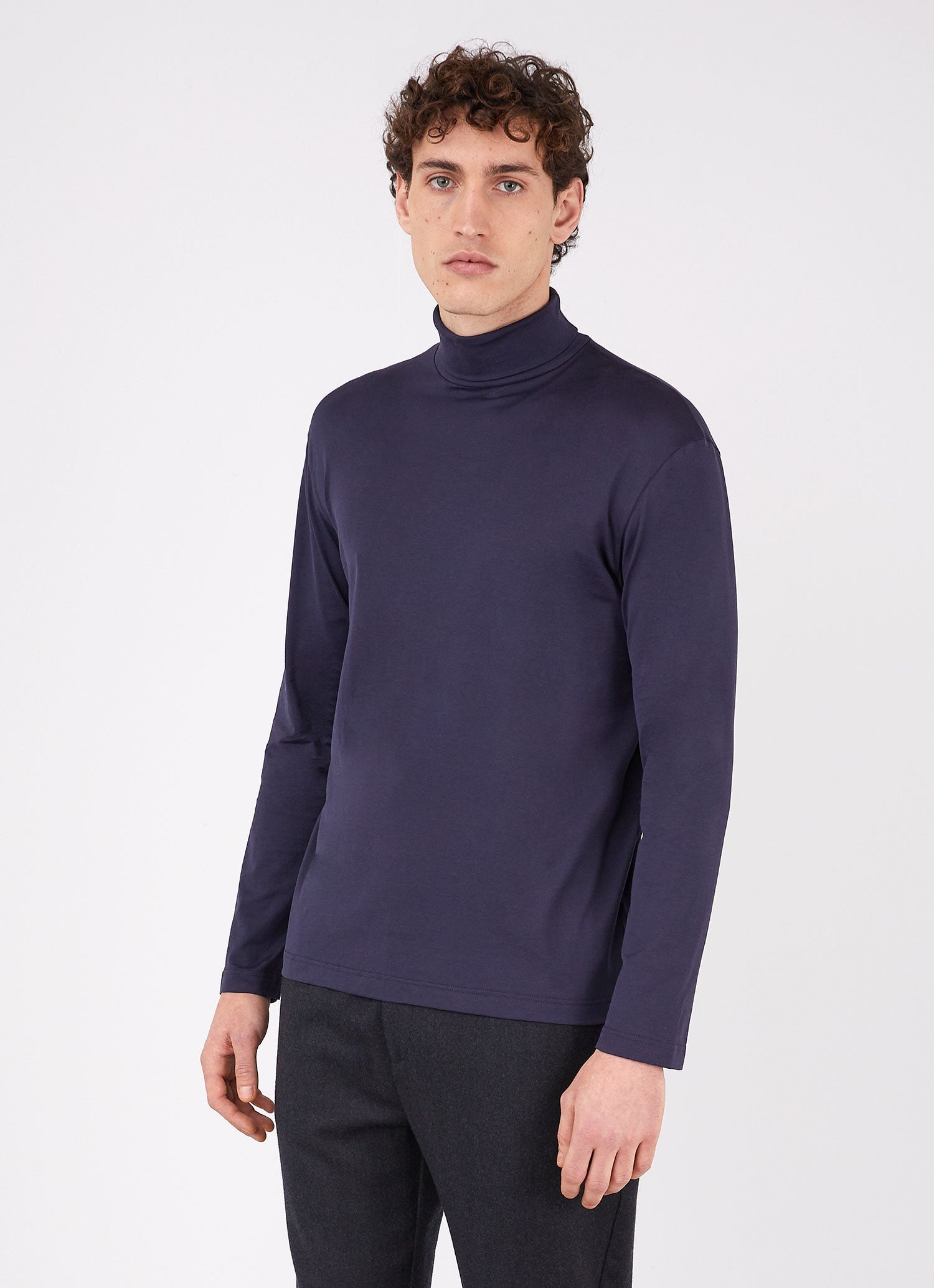 Long Sleeve Roll Neck - 2