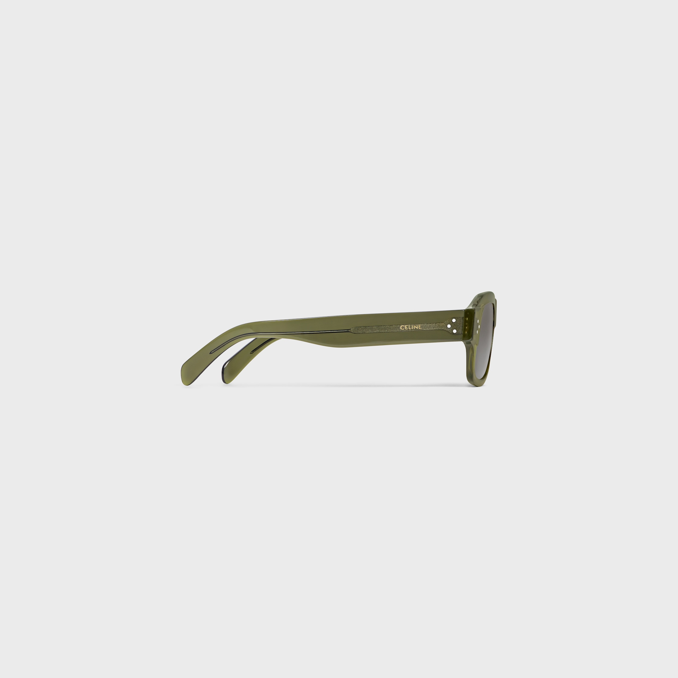 Black Frame 61 sunglasses in Acetate - 3