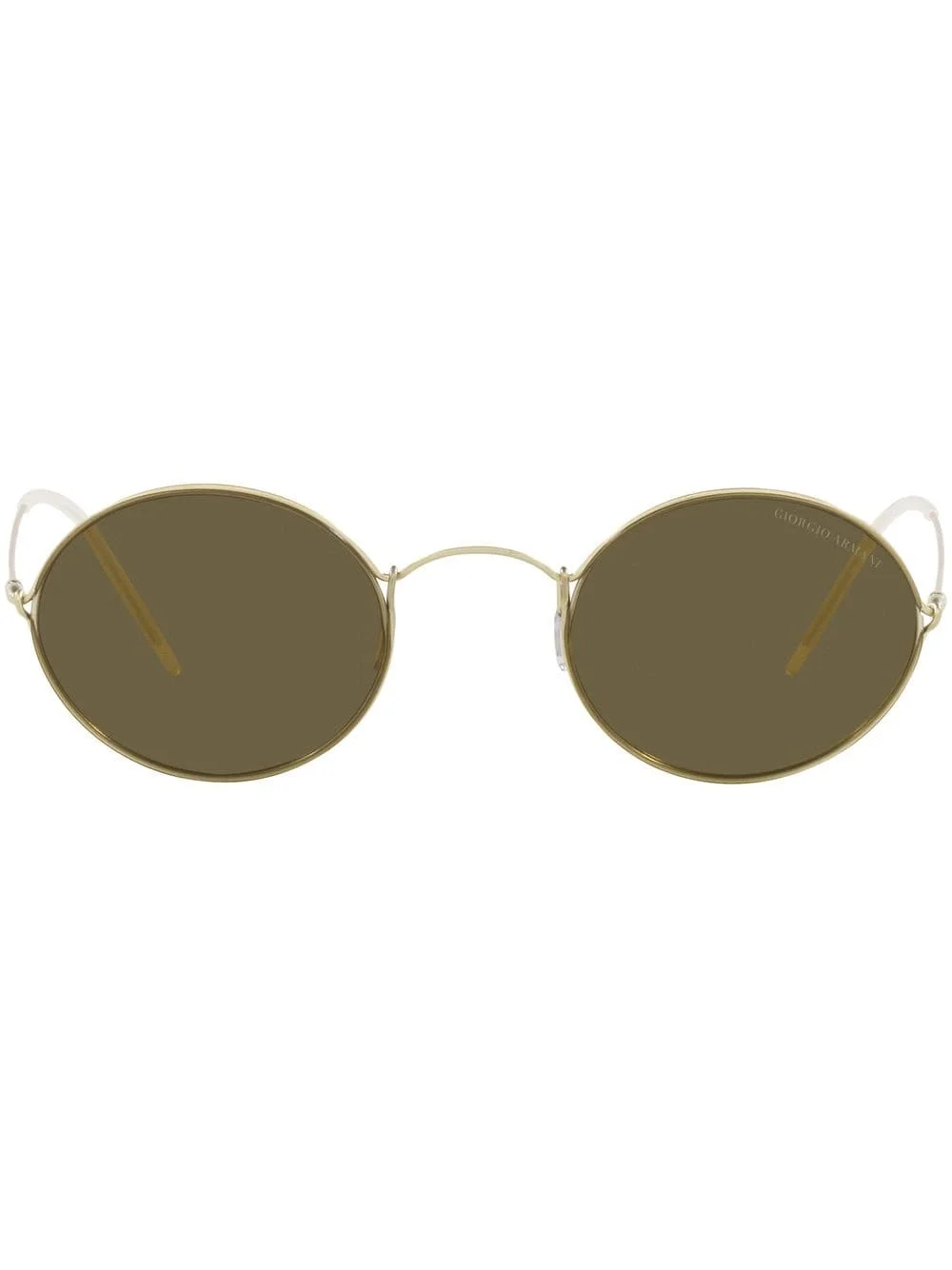 round-frame sunglasses - 1