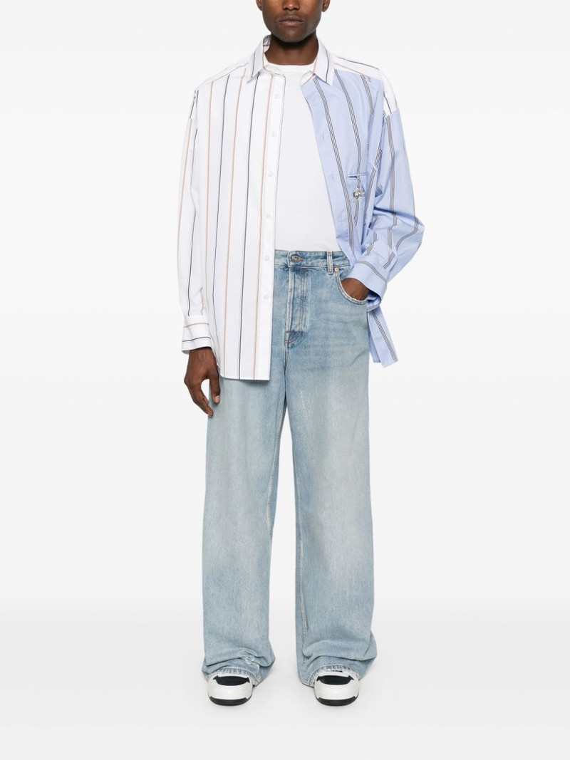 Valentino adjustable-waist straight-leg jeans outlook