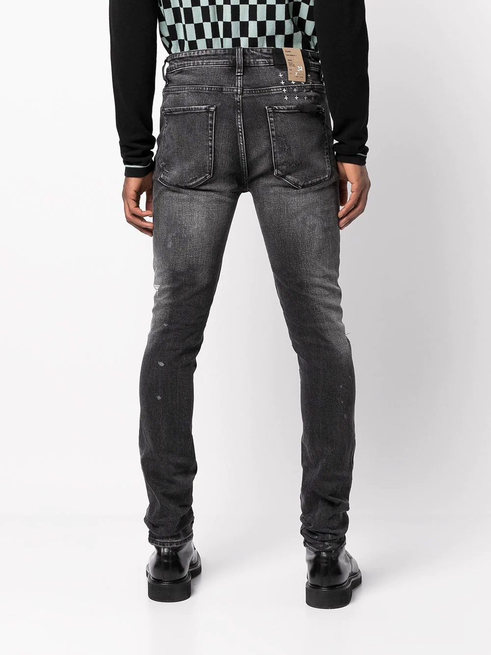 Van Winkle Burnt skinny jeans - 4