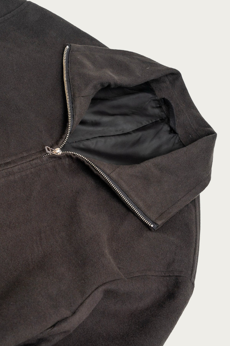 Circuit Jacket - Charcoal Cotton Silk Moleskin 3