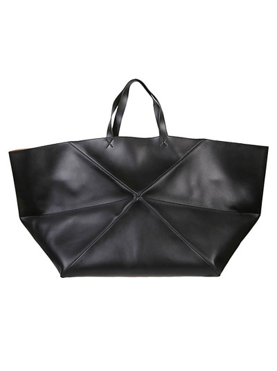 Loewe Puzzle fold tote xxl leather tote bag outlook