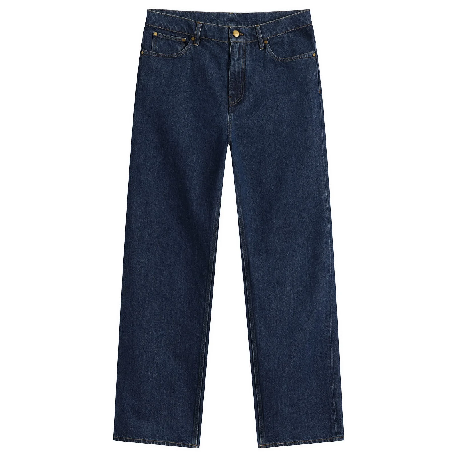 Jil Sander Mid Blue Denim Jeans - 1