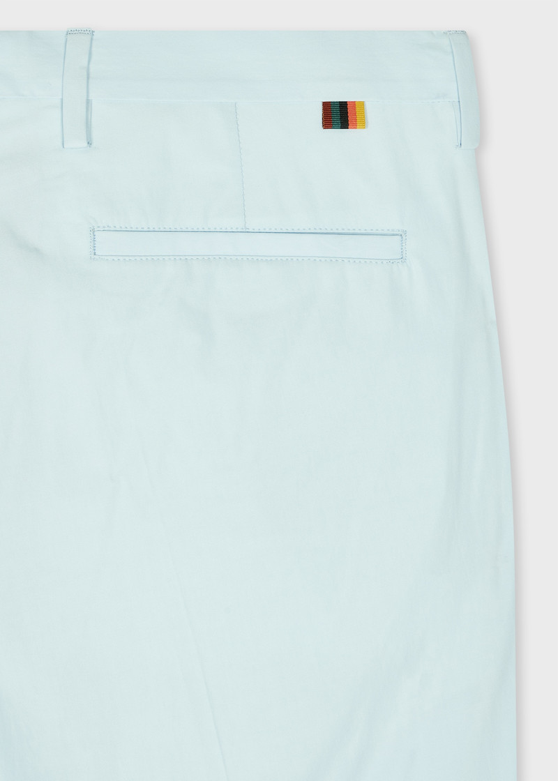 Paul Smith Slim-Fit Light Blue Poplin Chinos outlook