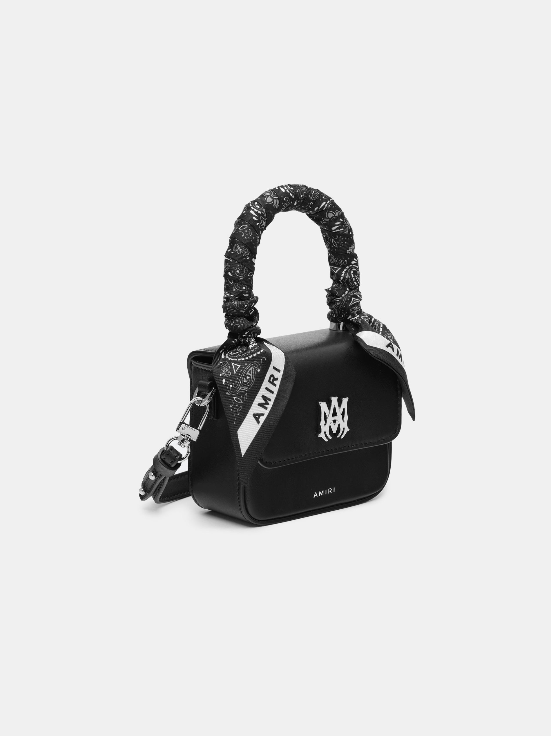 【関税込み】AMIRI オフホワイト ナノ MA バッグ WOMEN - MICRO MA BAG - Black | AMIRI