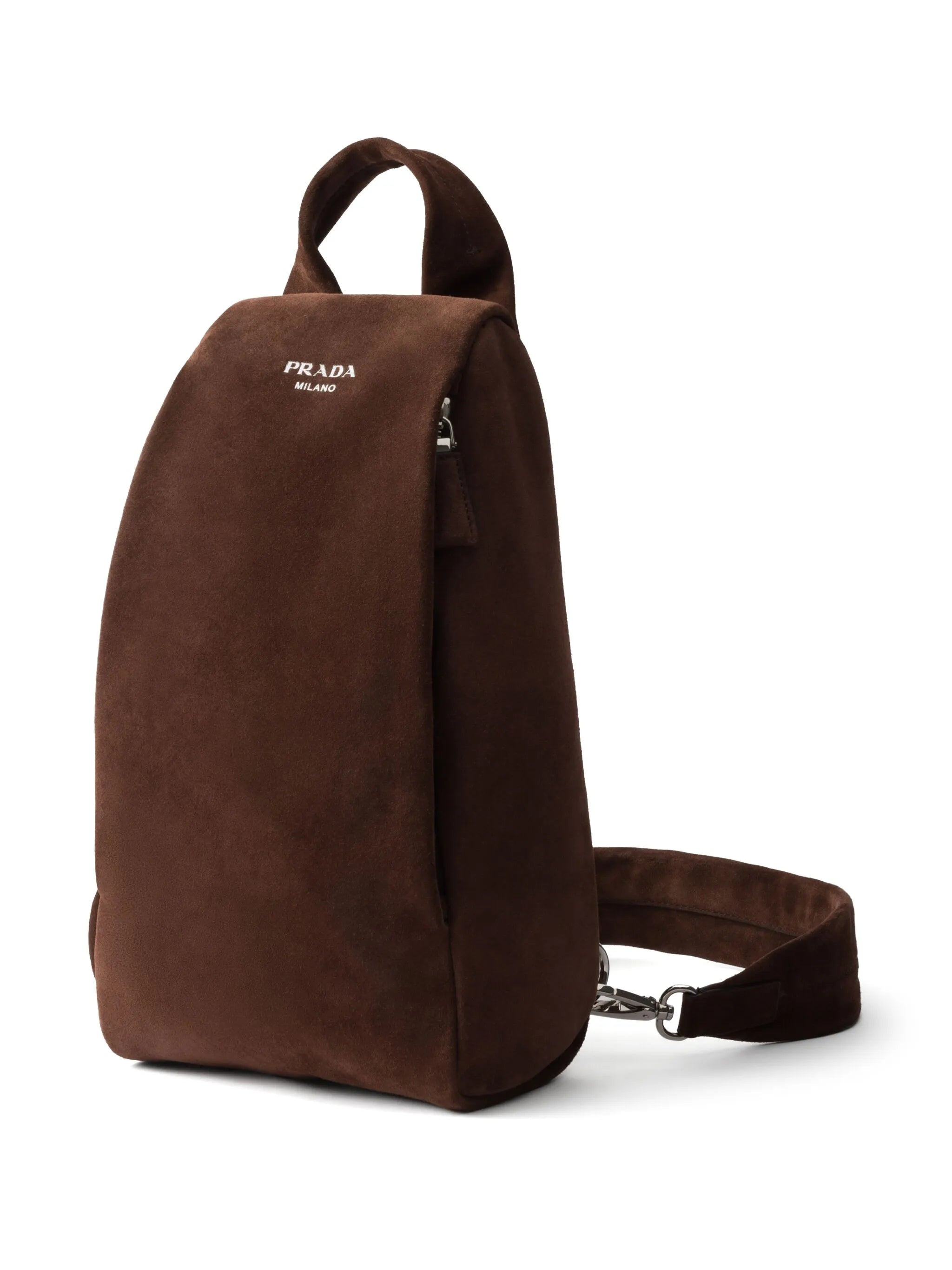 suede backpack - 3