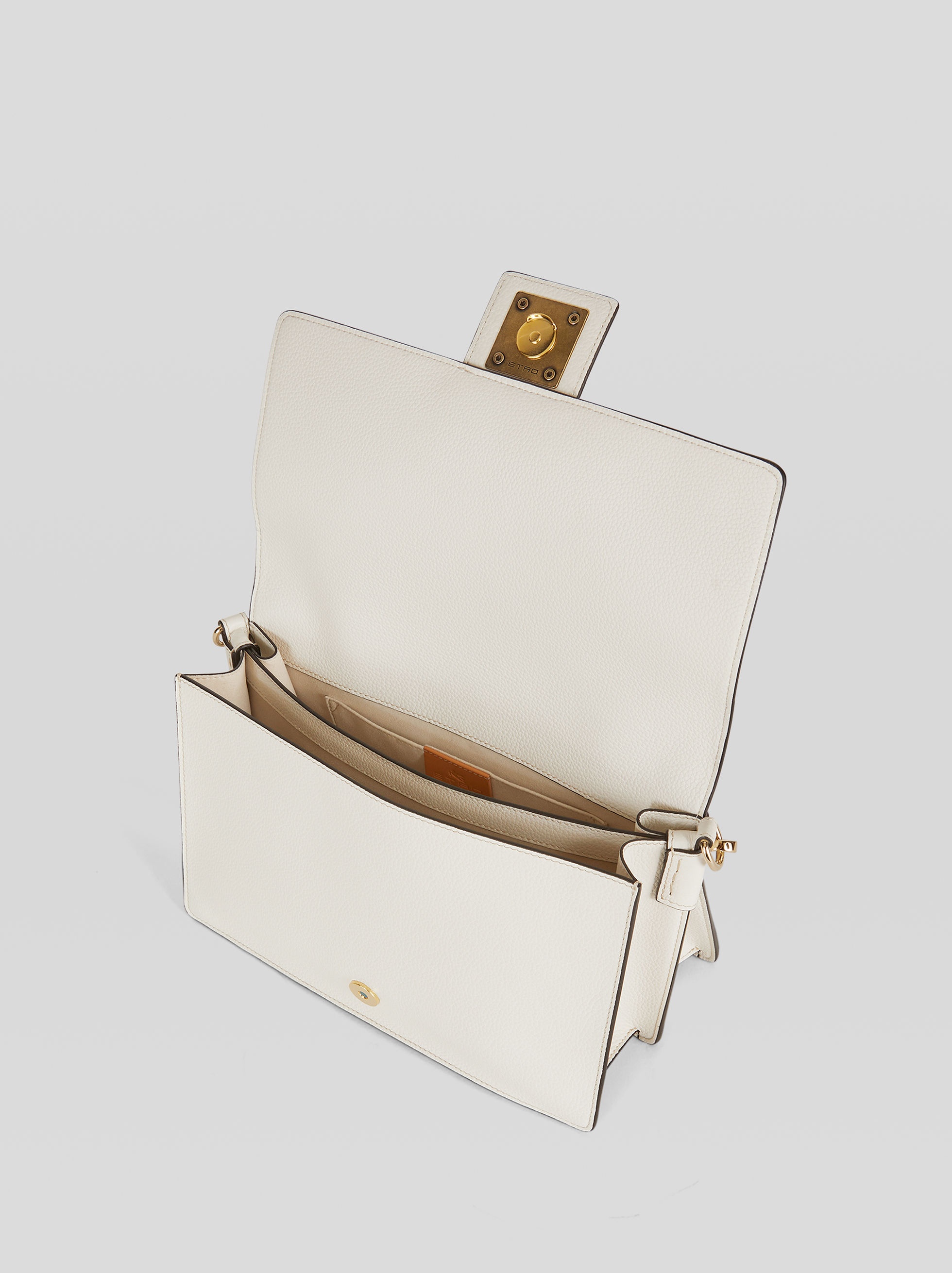 CROWN ME LEATHER SHOULDER BAG - 3