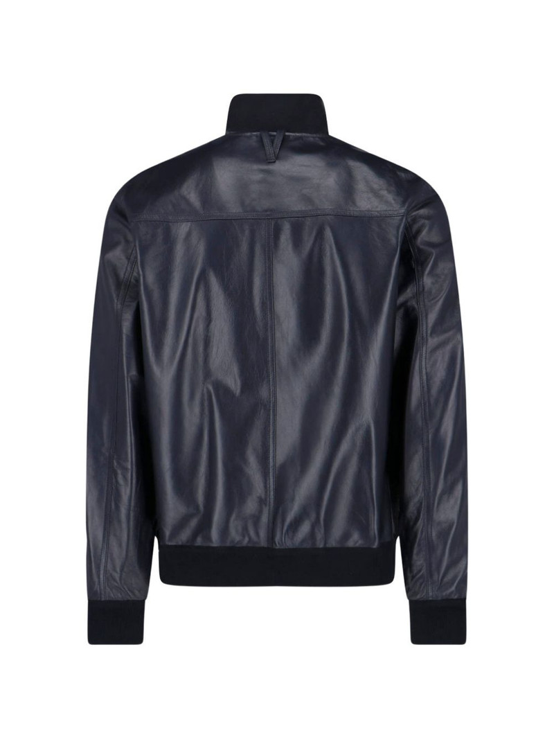 Valstar buttoned leather jacket outlook