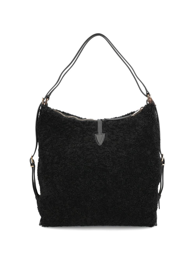 Tod's shearling shoulder bag outlook