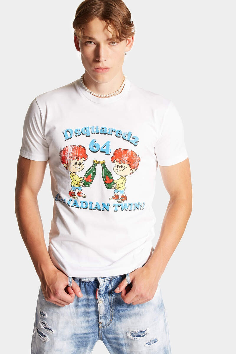 DSQUARED2 CANADIAN TWINS COOL FIT T-SHIRT 3