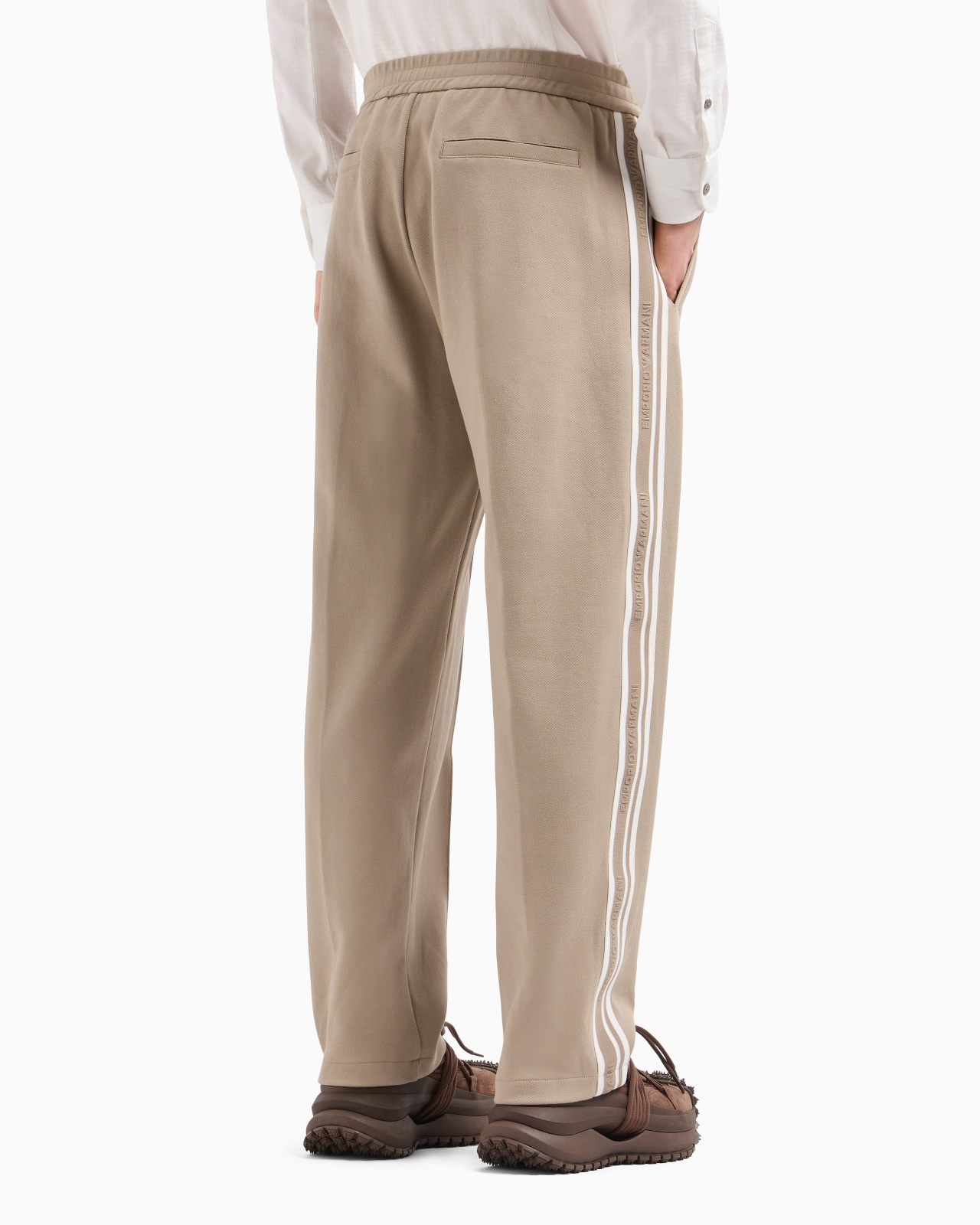 JERSEY TROUSERS WITH LOGO BANDS - 3