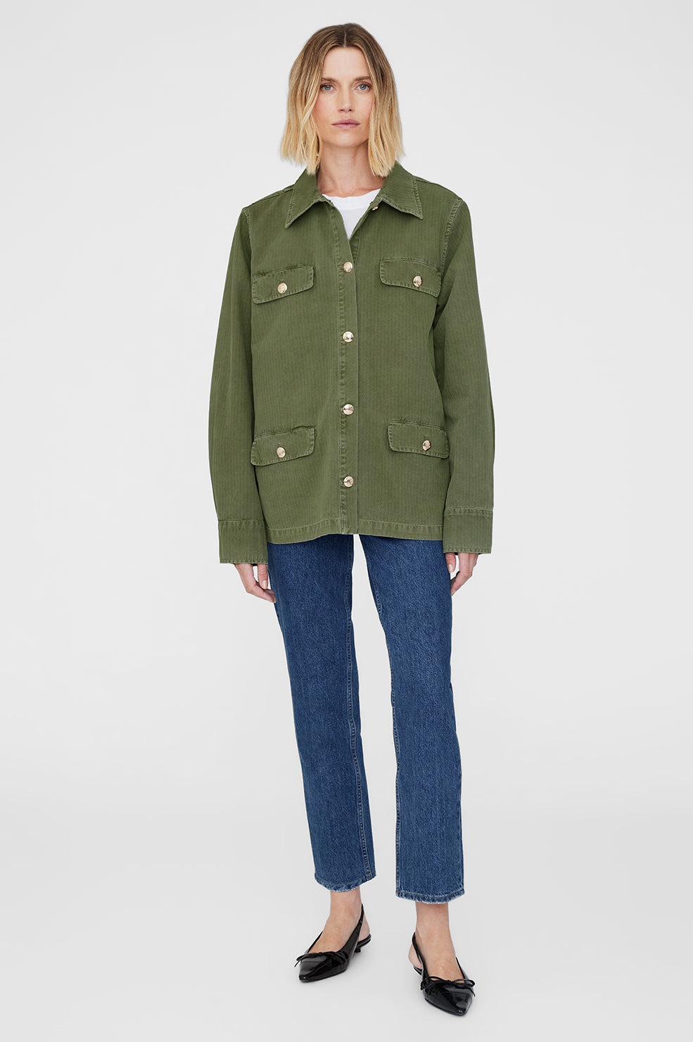 Corey Jacket - Army Green - 5