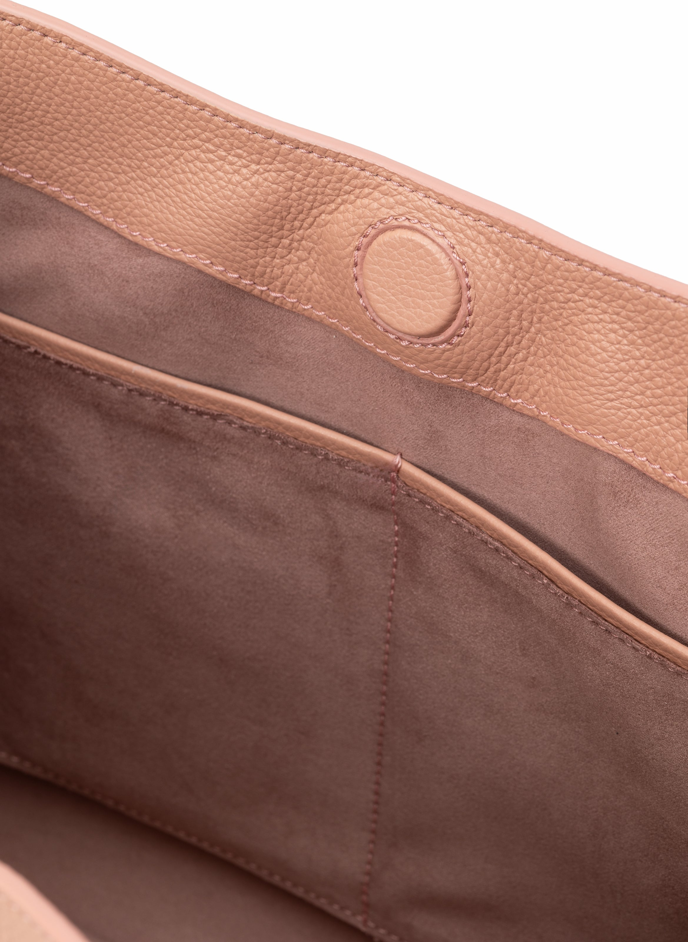 New Vosges Pebbled Leather Dust Pink - 5