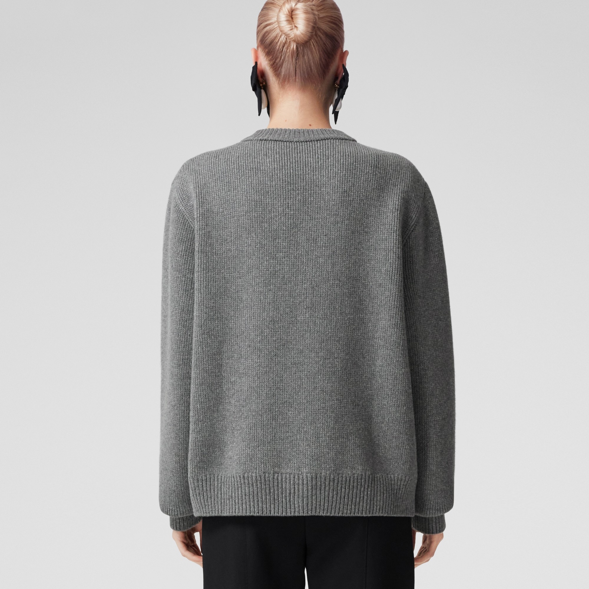 Crystal EKD Wool Cashmere Cardigan - 4