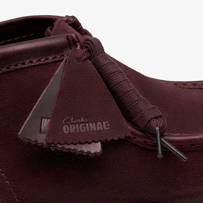 Wallabee Boot Purple Grape Suede 7