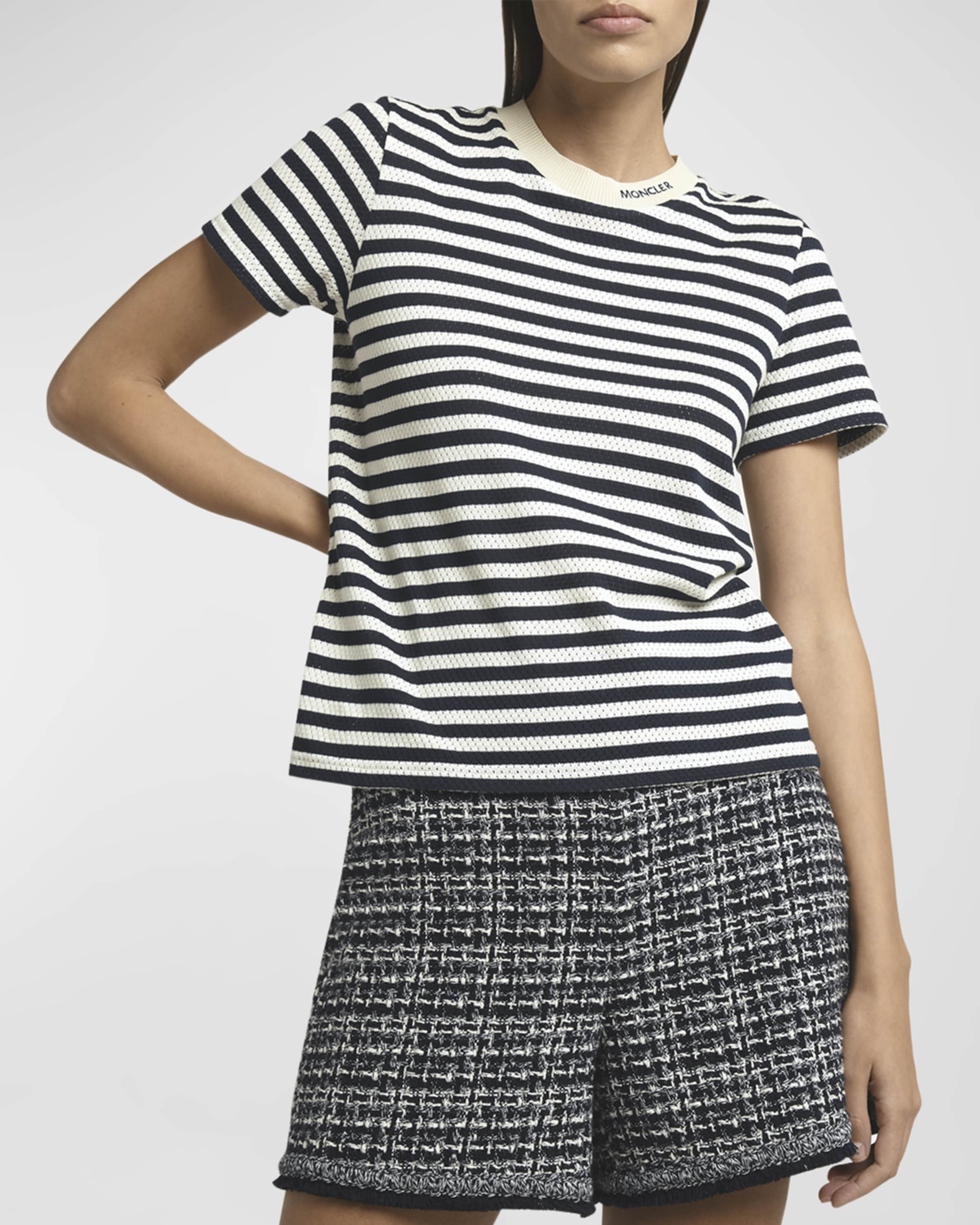 Striped Short-Sleeve T-Shirt - 2