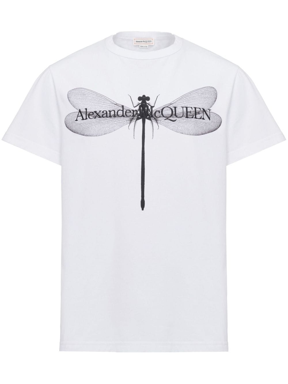 Dragonfly-print cotton T-shirt - 1