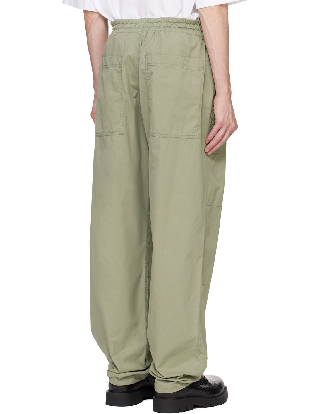 Green Light Cotton Twill Trousers - 3