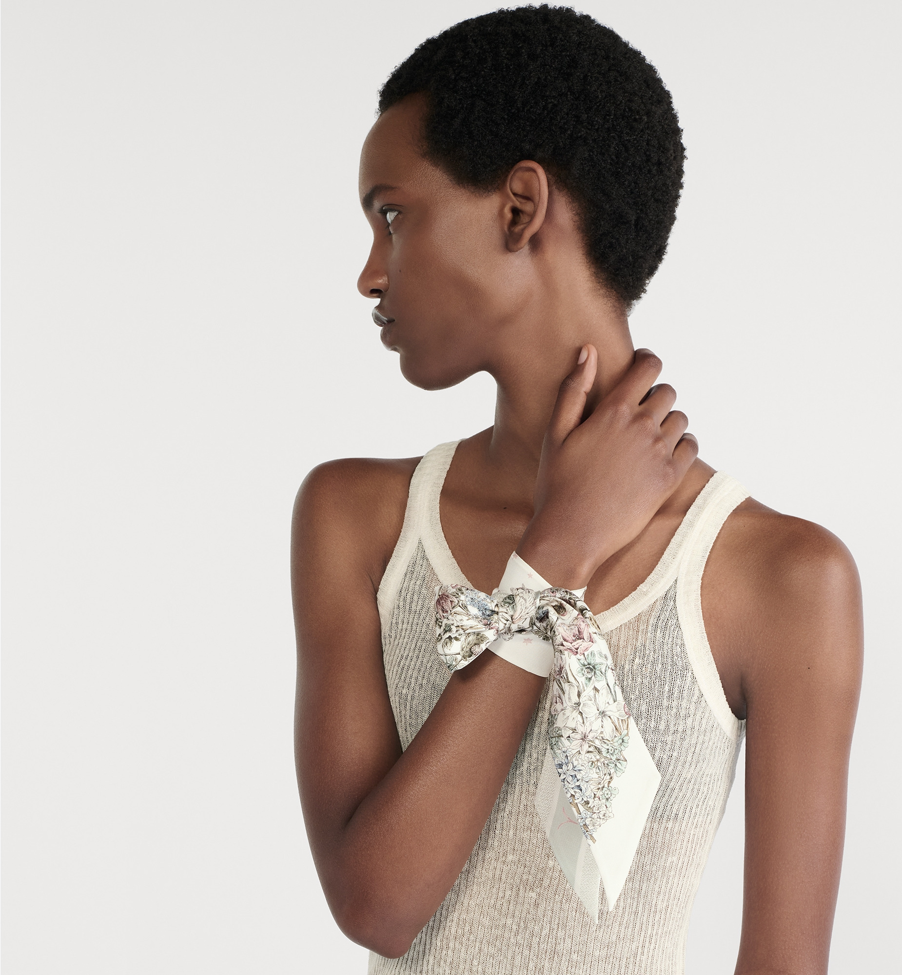 Dior Astral Flowers Mitzah Scarf - 2