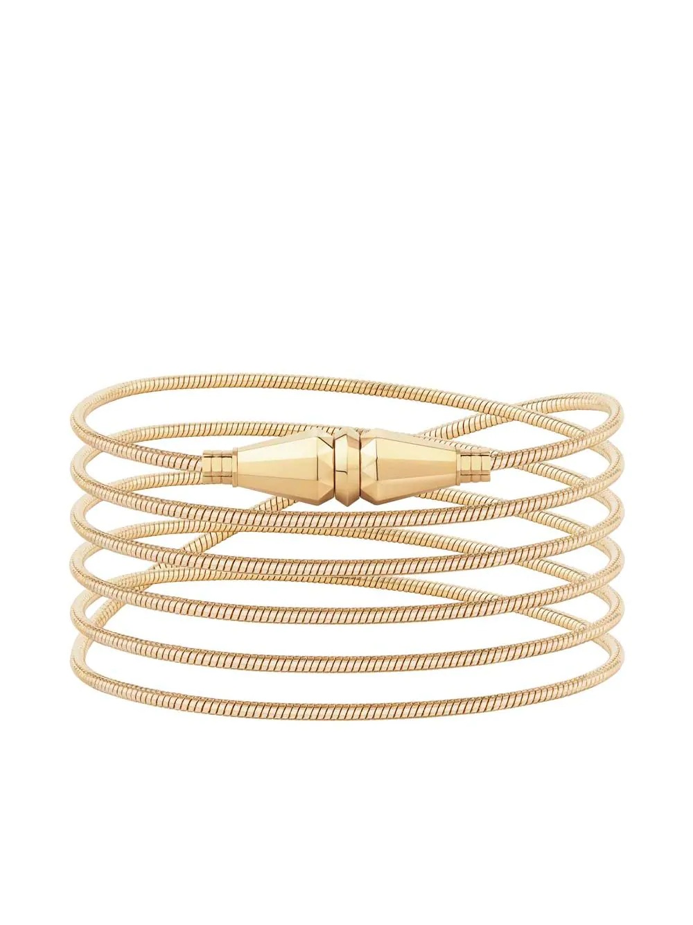 18kt yellow gold Jack de Boucheron wrap bracelet - 1