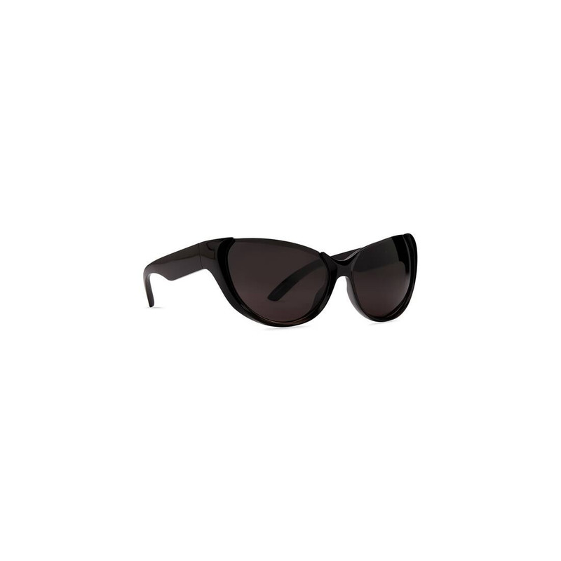 BALENCIAGA Xpander Butterfly Sunglasses  in Black outlook