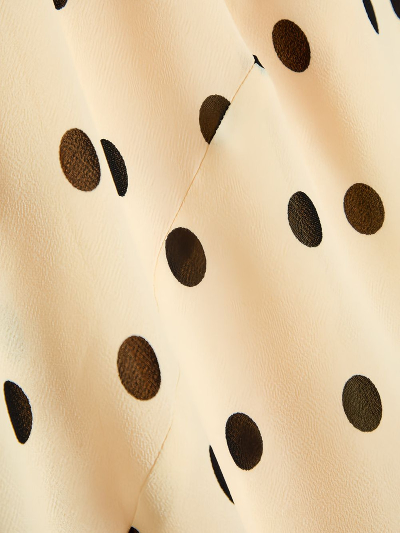 Reformation Esra polka-dot midi dress outlook