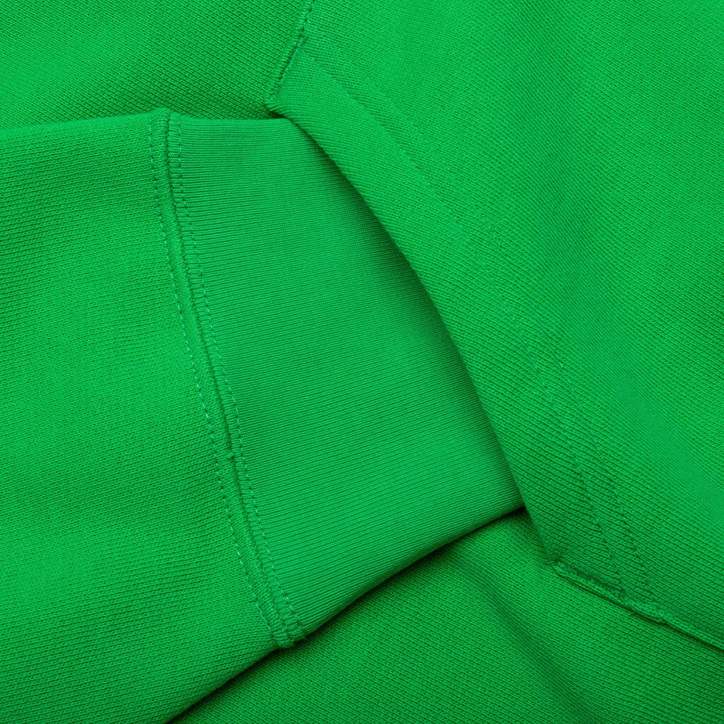 INK CAMO PULLOVER HOODIE - GREEN - 5