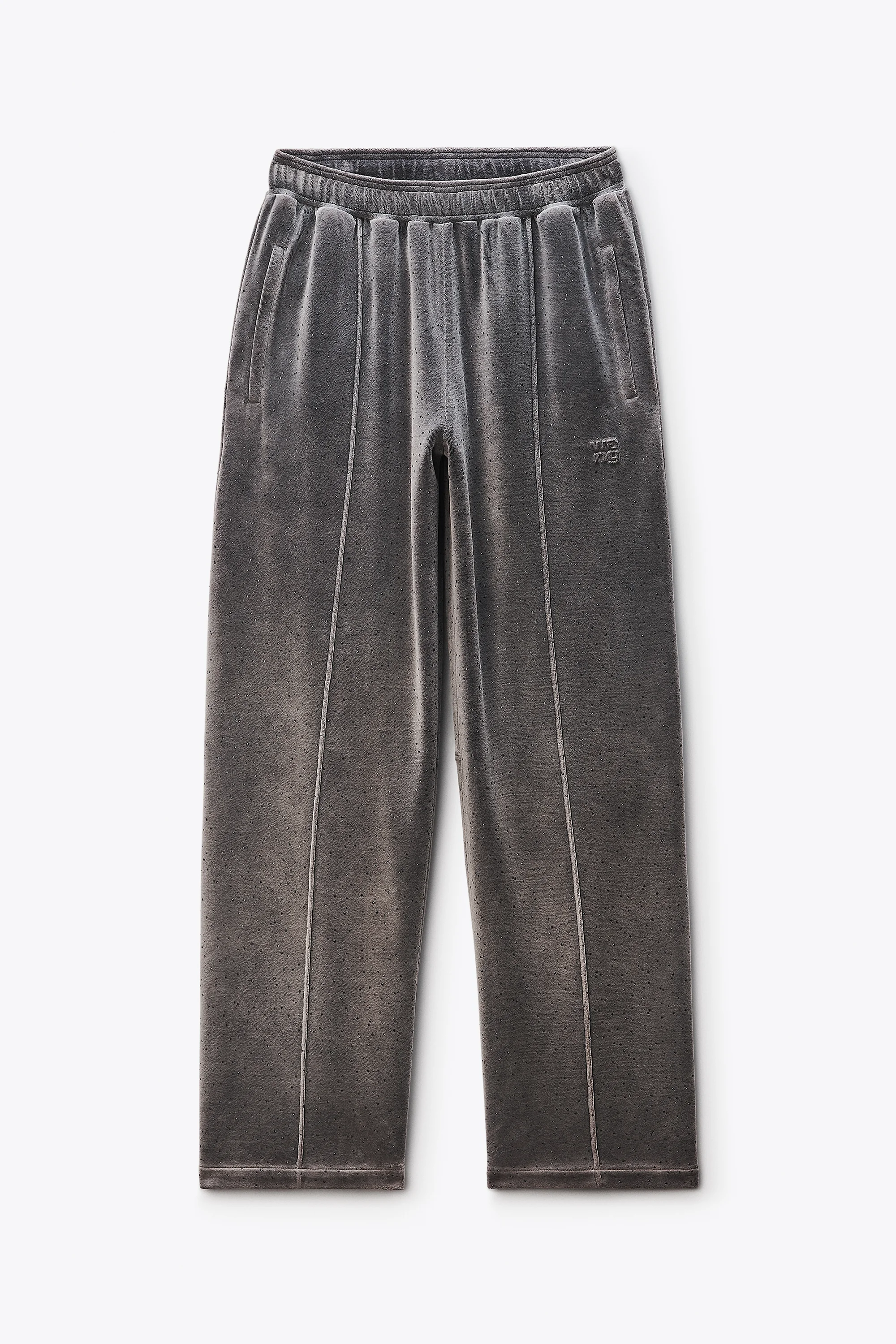 Mid-Rise Belted Sweatpant in Terry Oversized - 1