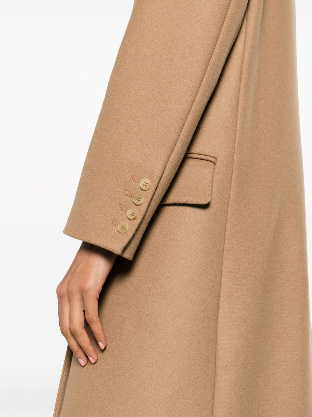 long double-breasted coat - 5