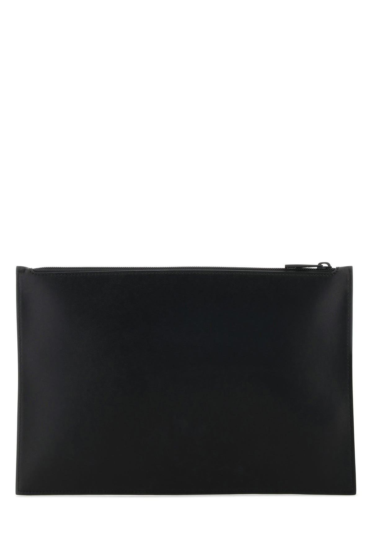 Black leather clutch - 3
