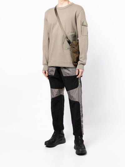 C.P. Company mesh-detailing sweatshirt outlook