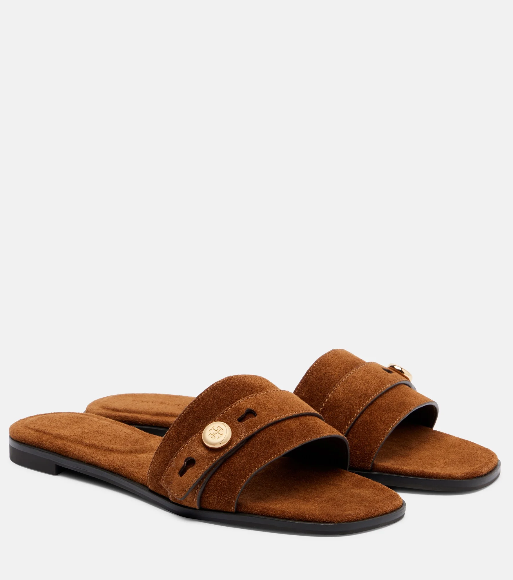 Romy suede slides - 1