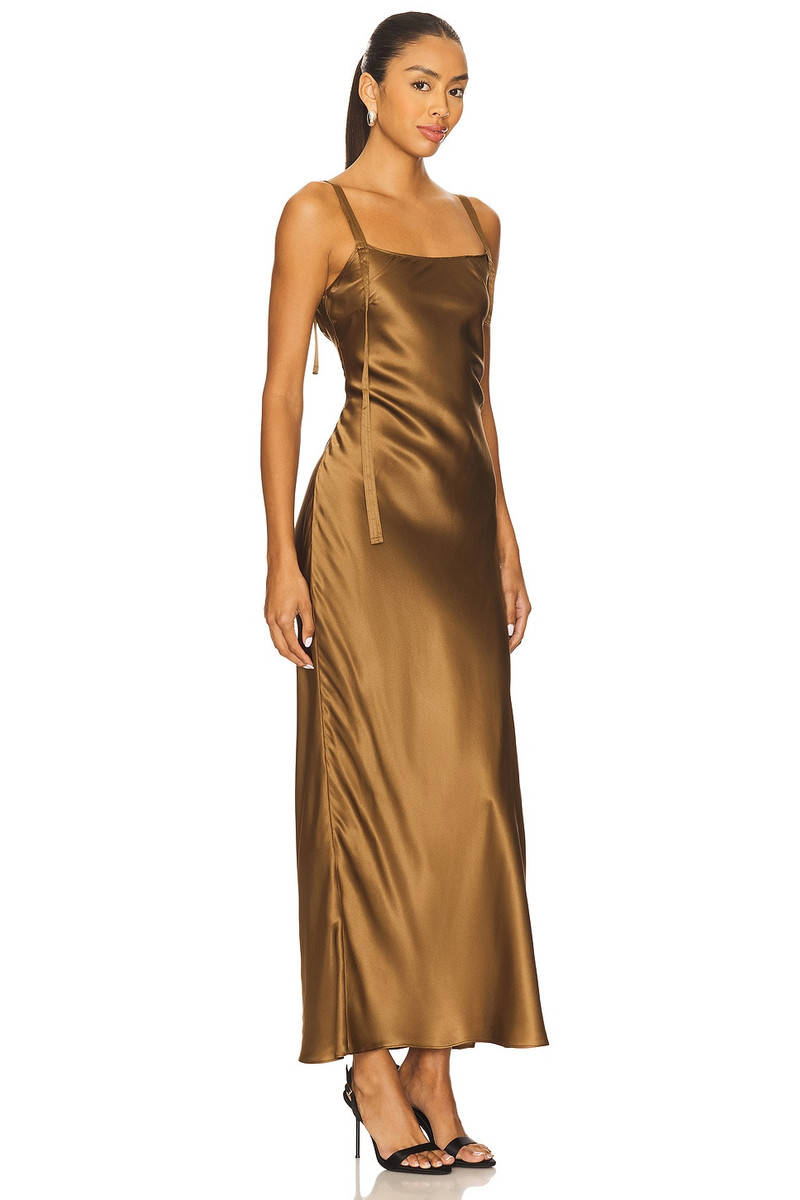 The Garment Catania Dress in Olive outlook