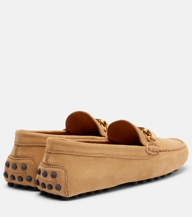 Tod's Gommino suede driving shoes outlook