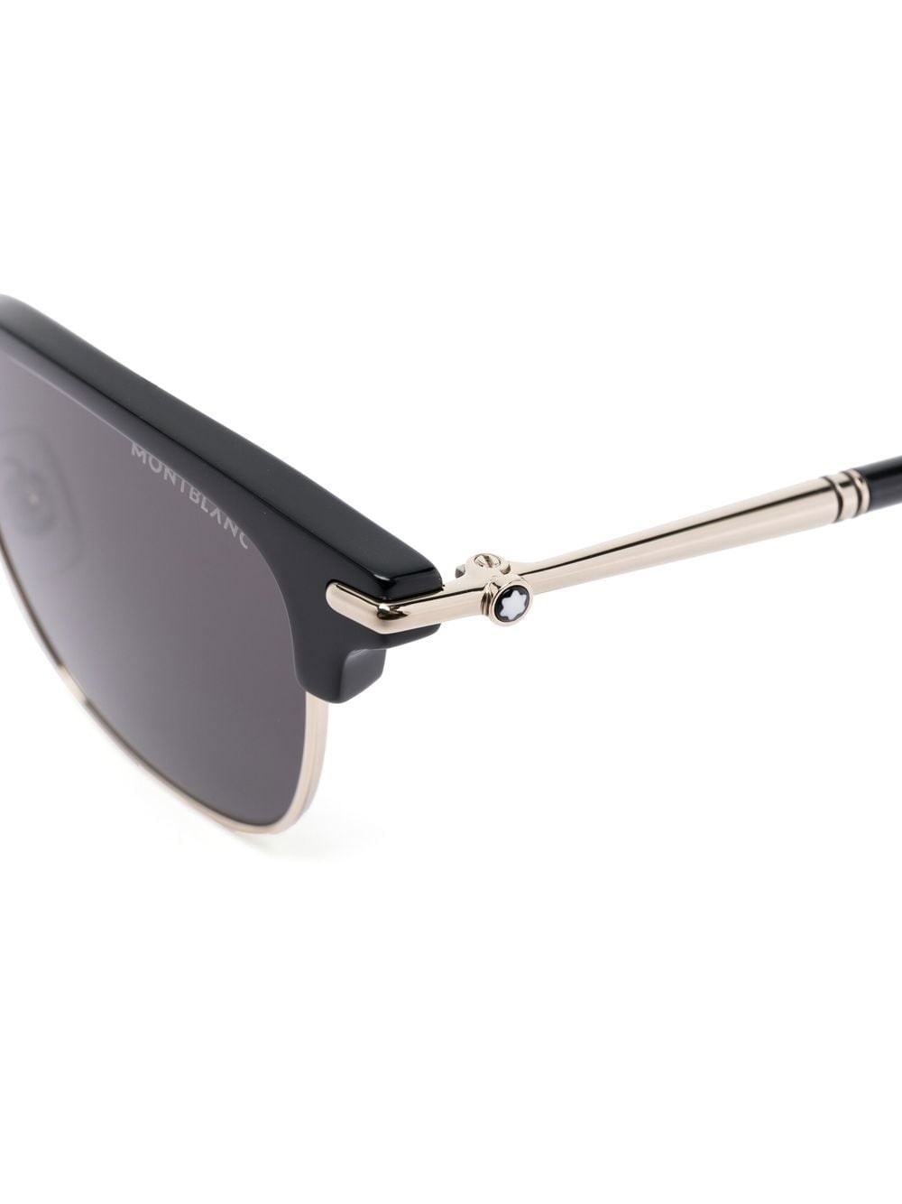contrasting-bridge detail sunglasses - 3