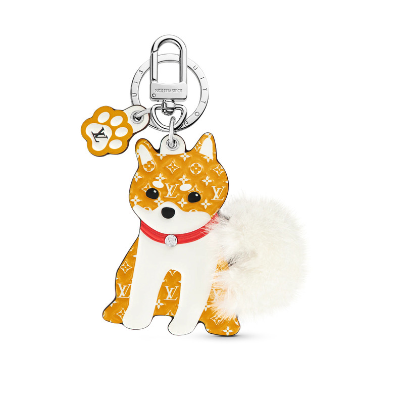 LV Shiba Key Holder and Bag Charm 1