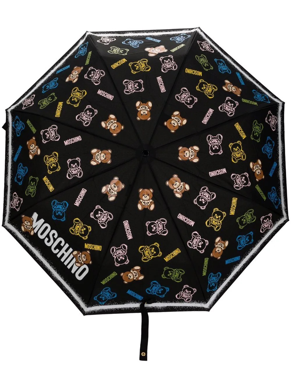 teddy bear-print umbrella - 1