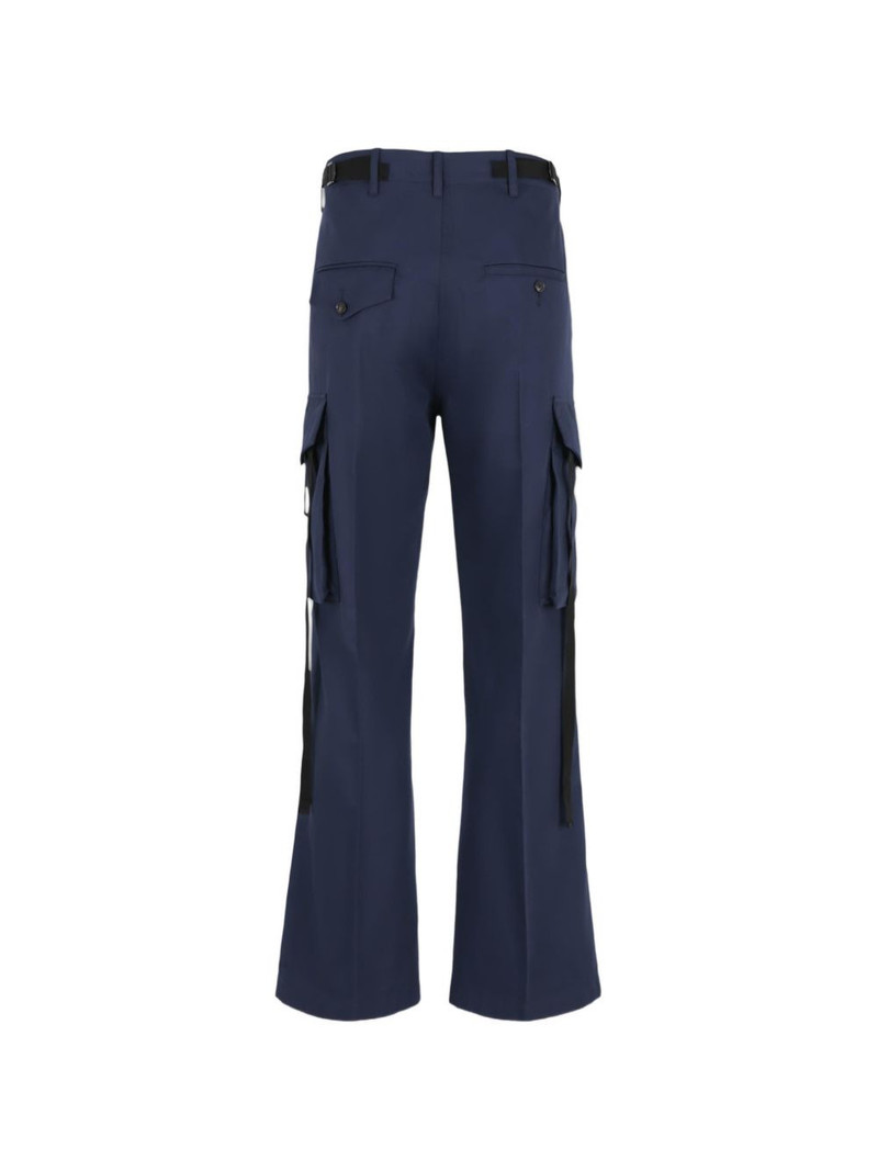 SETCHU belt-loops cargo trousers outlook