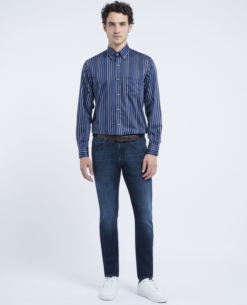 Paul & Shark Candiani Denim tencel cotton stretch Jeans outlook